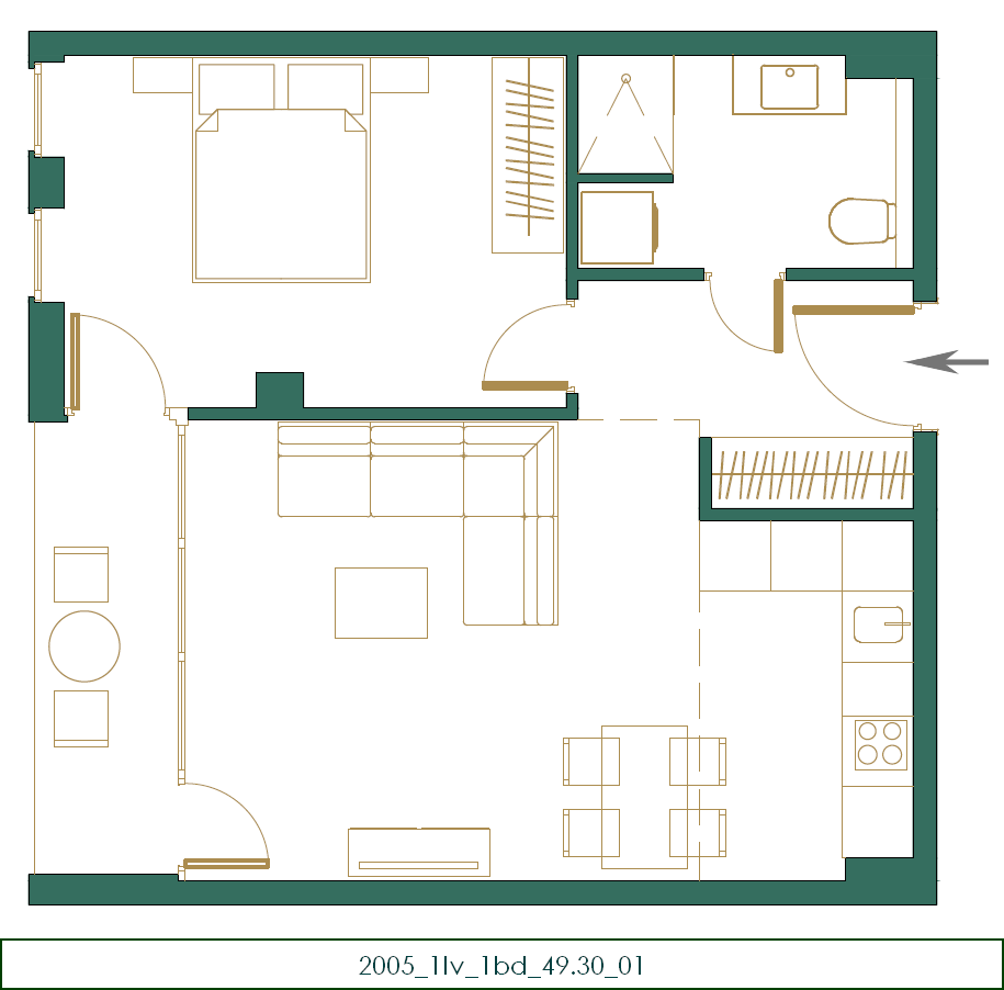 Квартира в Колашине, Черногория, 53 м² - фото 10