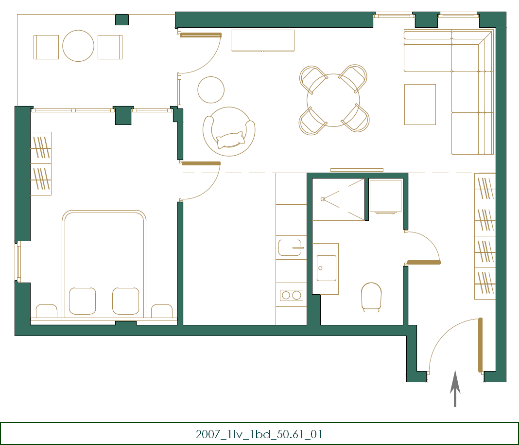 Квартира в Колашине, Черногория, 53 м² - фото 12