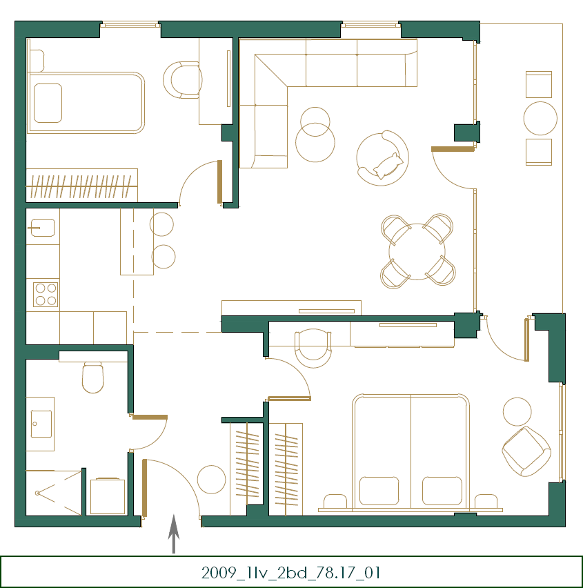 Квартира в Колашине, Черногория, 78 м² - фото 6