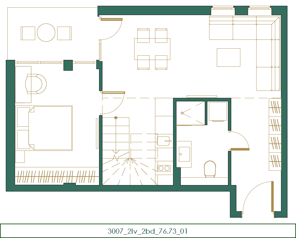 Квартира в Колашине, Черногория, 78 м² - фото 8