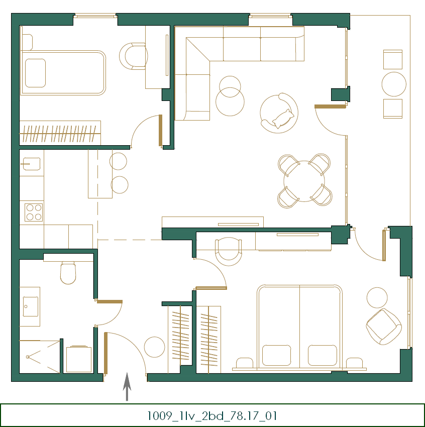 Квартира в Колашине, Черногория, 78 м² - фото 4