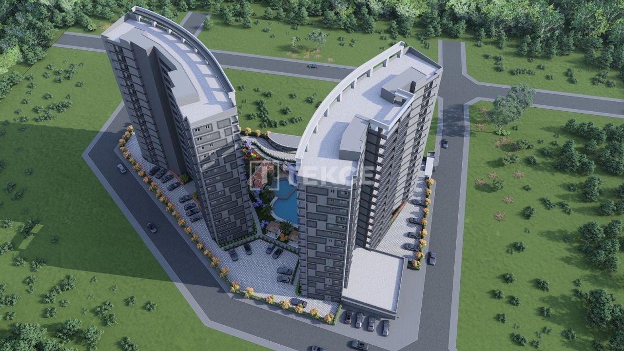 Апартаменты Эрдемли, Турция, 62 м² - фото 4