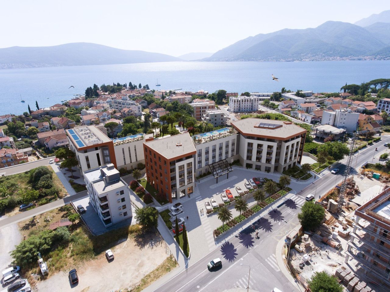 Апартаменты в Тивате, Черногория, 63 м² - фото 1