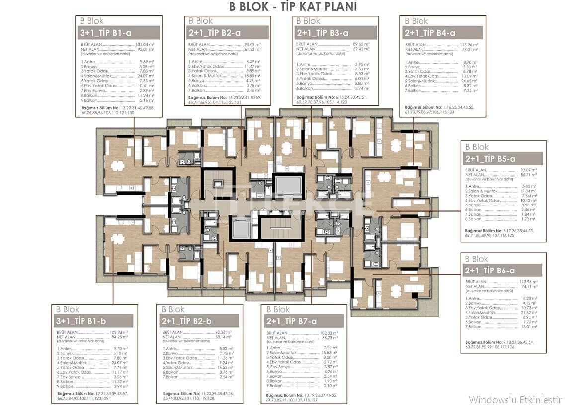 Апартаменты в Стамбуле, Турция, 90 м² - фото 18