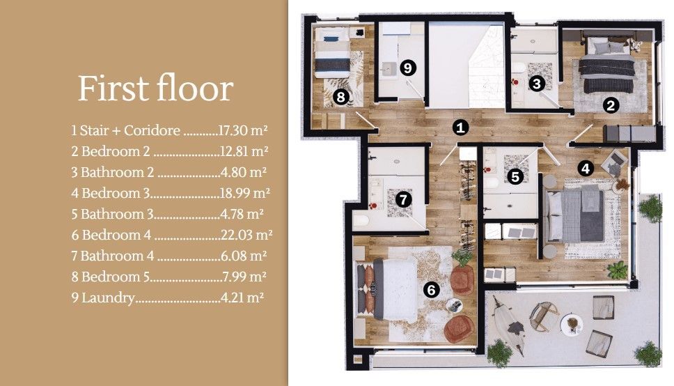 Дом в Умаге, Хорватия, 232.91 м² - фото 7