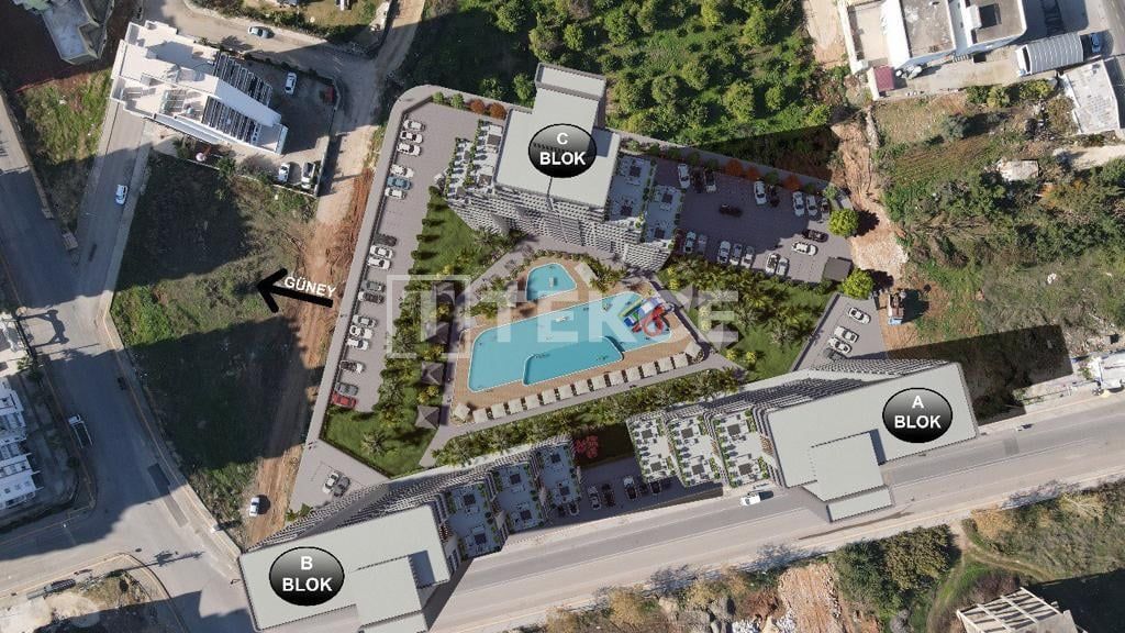 Апартаменты Мезитли, Турция, 75 м² - фото 13