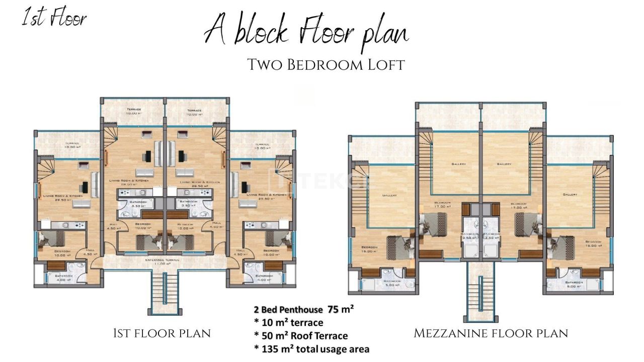 Апартаменты в Газимагусе, Кипр, 43 м² - фото 17