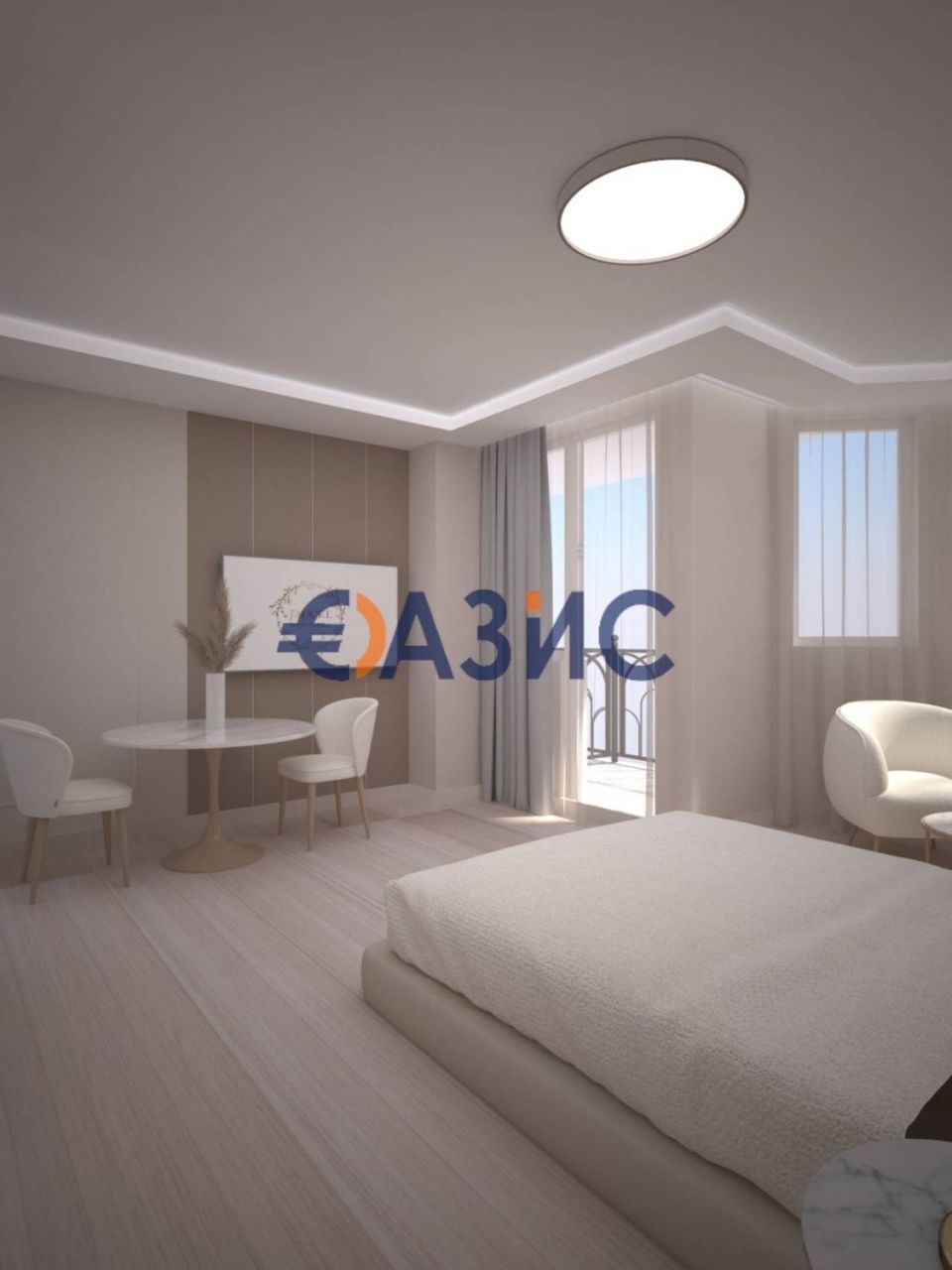 Апартаменты на Солнечном берегу, Болгария, 61.8 м² - фото 1