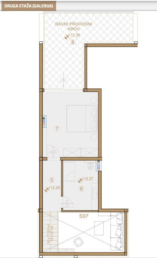 Квартира в Порече, Хорватия, 125.89 м² - фото 8