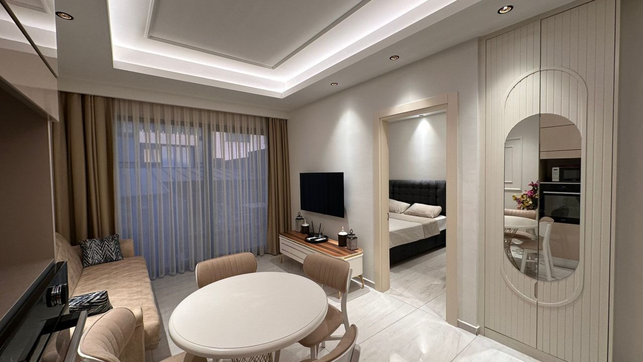 Квартира в Алании, Турция, 50 м² - фото 10