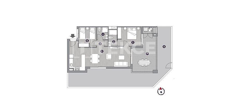 Апартаменты в Торревьехе, Испания, 89 м² - фото 17