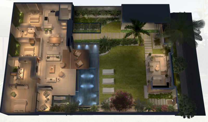 Бунгало в Гранд Бэе, Маврикий, 220 м² - фото 8