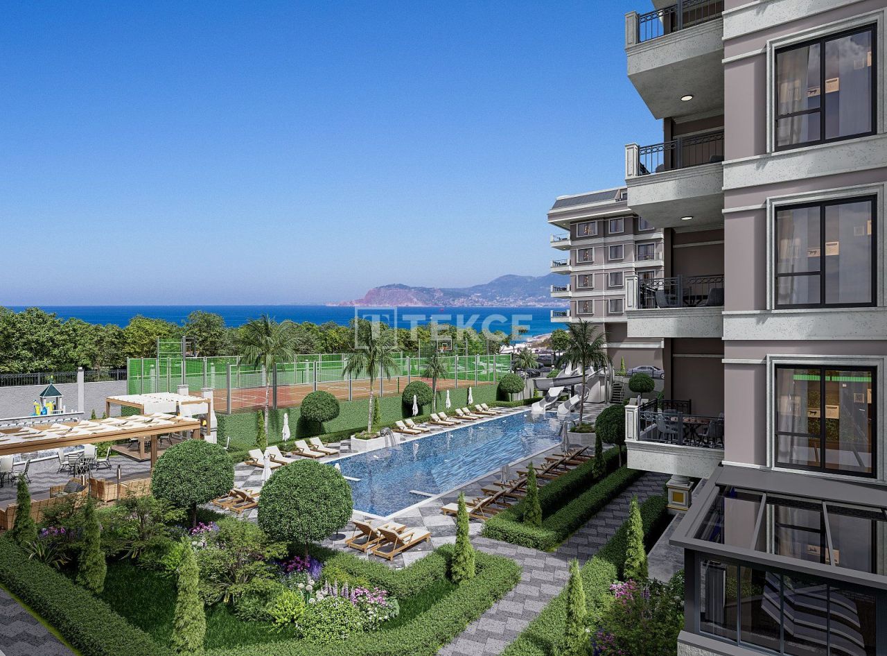 Апартаменты в Алании, Турция, 57 м² - фото 1
