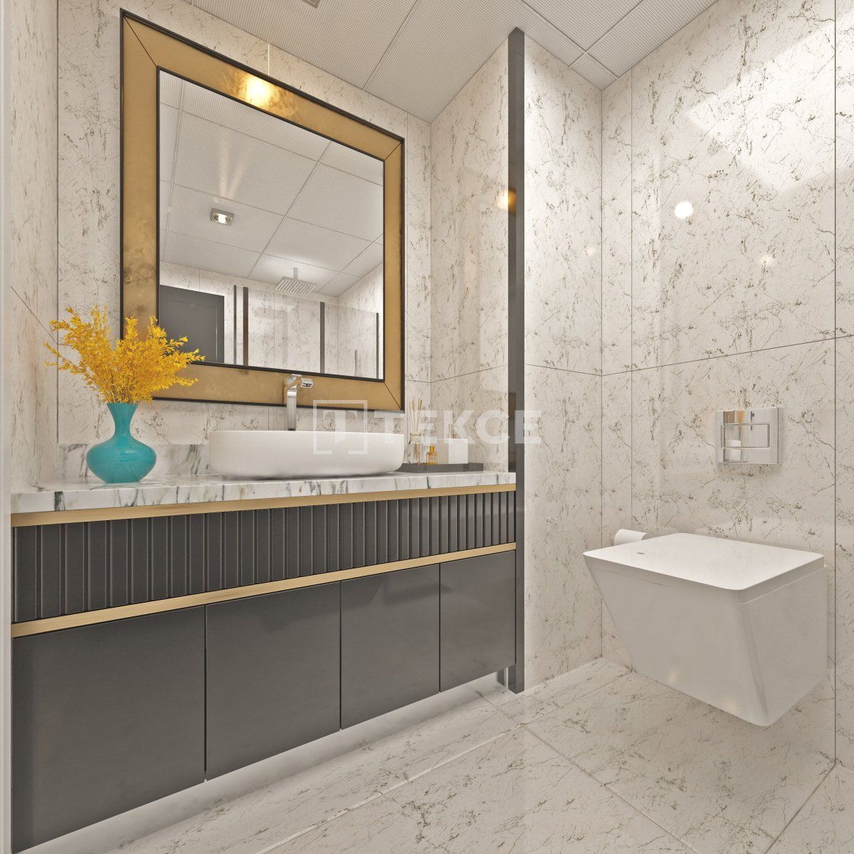 Апартаменты в Алании, Турция, 100 м² - фото 13