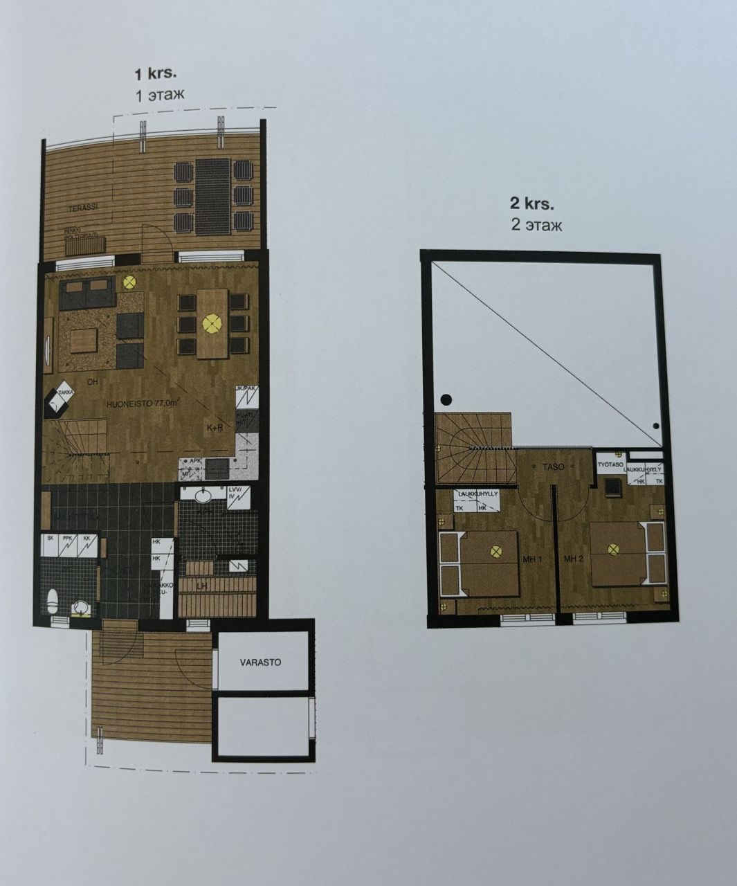 Таунхаус в Иматре, Финляндия, 77 м² - фото 4
