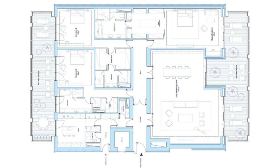 Апартаменты в Монако, Монако, 528 м² - фото 13