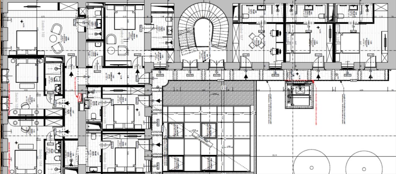 Отель, гостиница в Будапеште, Венгрия, 1 200 м² - фото 5