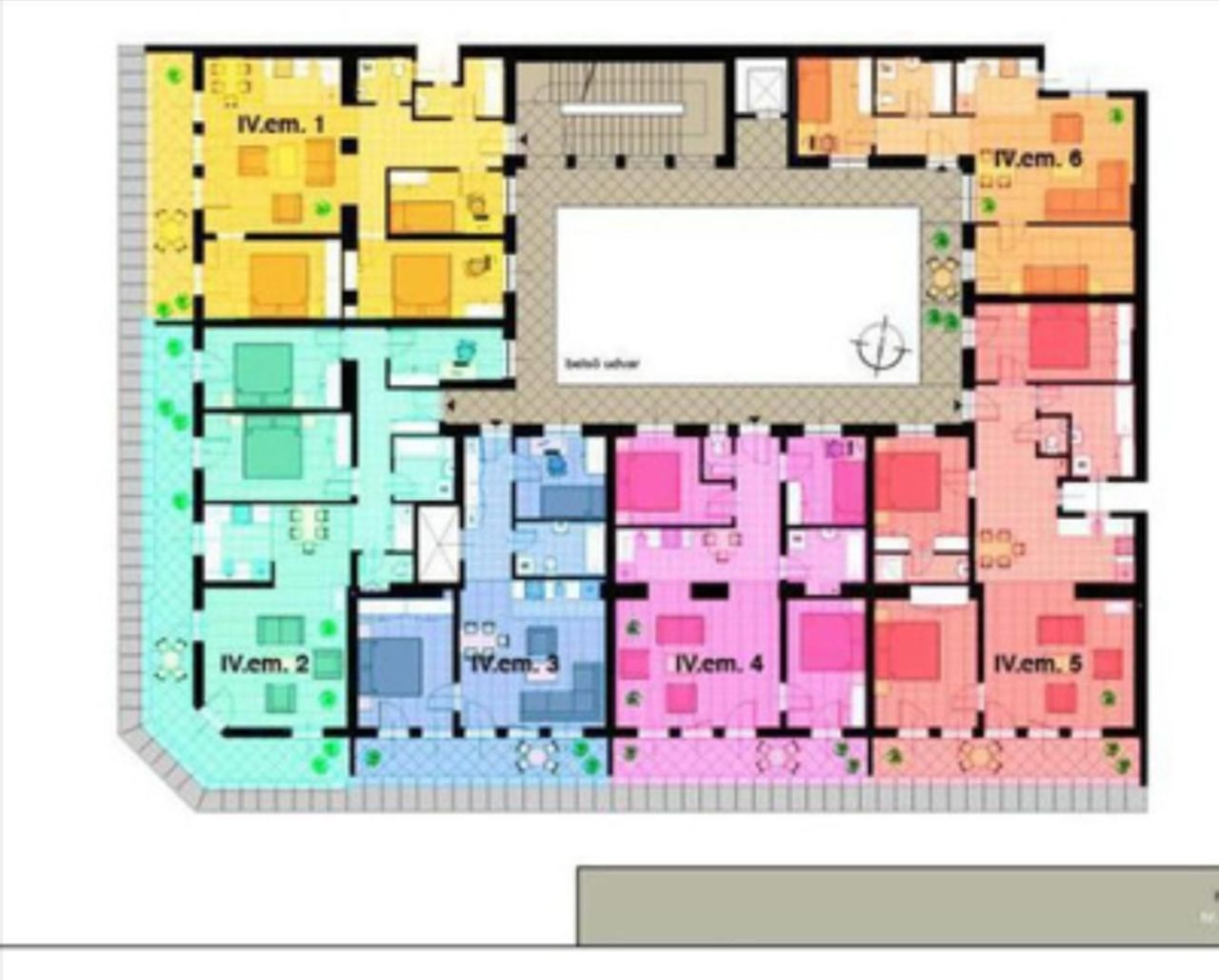 Отель, гостиница в Будапеште, Венгрия, 1 120 м² - фото 5