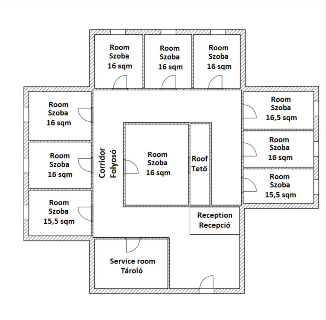 Отель, гостиница в Будапеште, Венгрия, 226 м² - фото 6