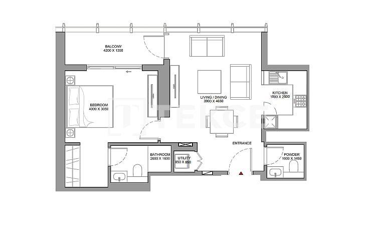 Апартаменты Над Аль-Шеба 1, ОАЭ, 110 м² - фото 14
