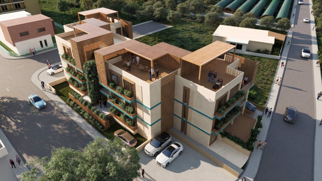 Апартаменты в Пафосе, Кипр, 90.14 м² - фото 11