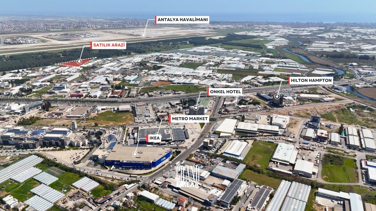 Земля в Анталии, Турция, 17 633 м² - фото 4