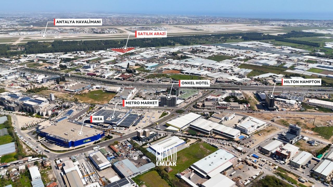 Земля в Анталии, Турция, 17 633 м² - фото 2