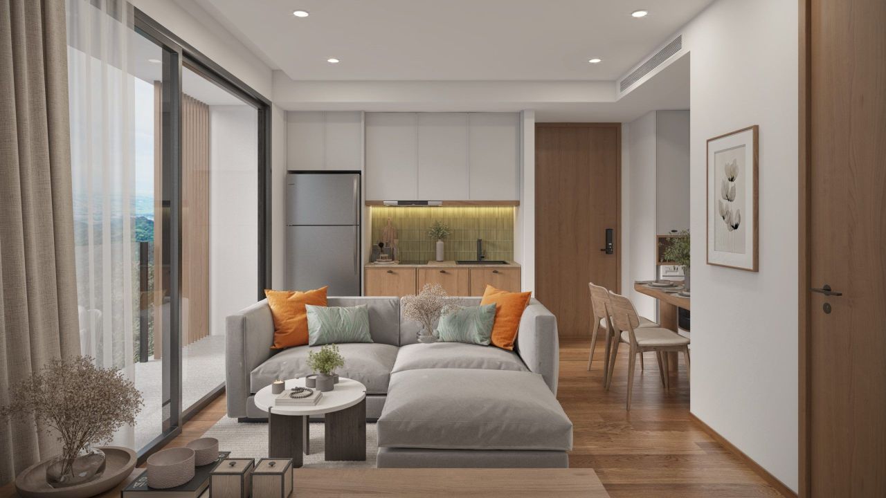 Апартаменты на пляже Банг Тао, Таиланд, 30 м² - фото 7