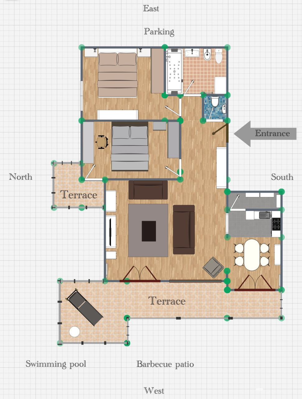 Квартира в Баре, Черногория, 126 м² - фото 12