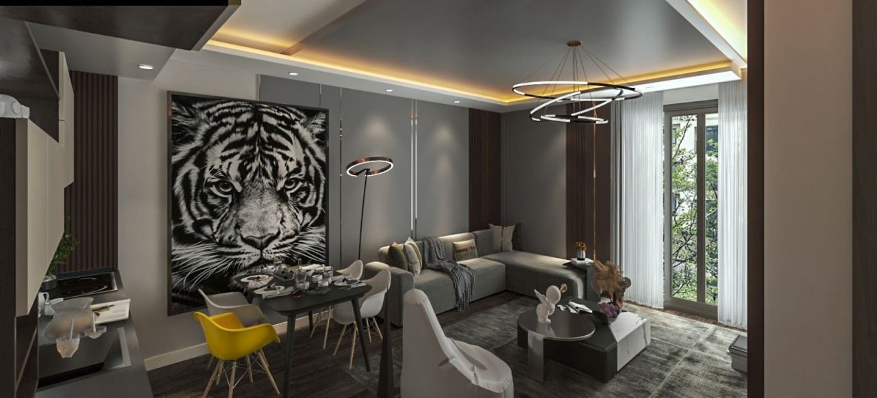 Квартира в Анталии, Турция, 48 м² - фото 12