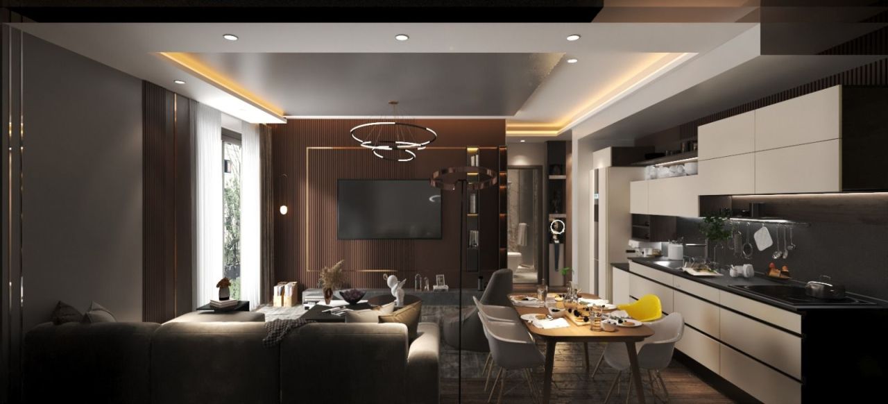 Квартира в Анталии, Турция, 48 м² - фото 13