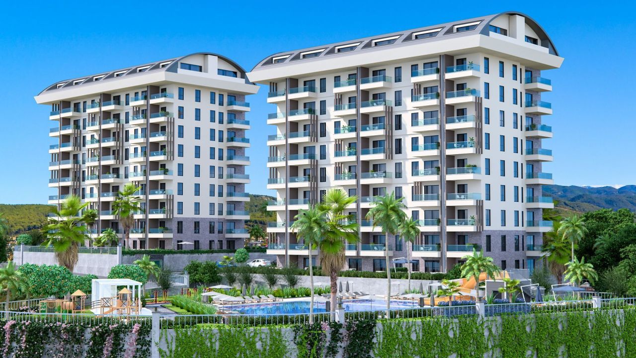 Квартира в Алании, Турция, 55 м² - фото 2