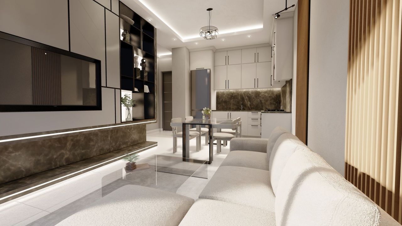 Квартира в Алании, Турция, 55 м² - фото 8