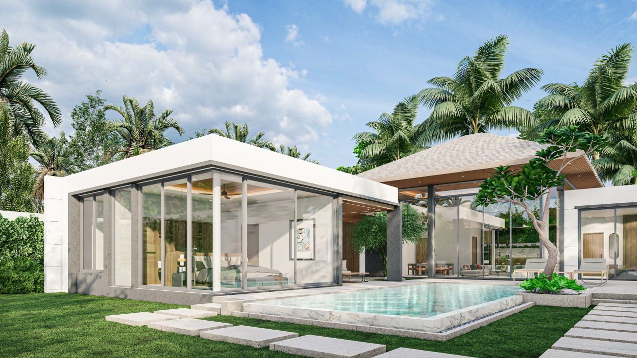 Вилла на пляже Банг Тао, Таиланд, 361 м² - фото 2