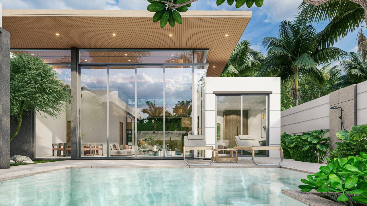 Вилла на пляже Банг Тао, Таиланд, 361 м² - фото 3