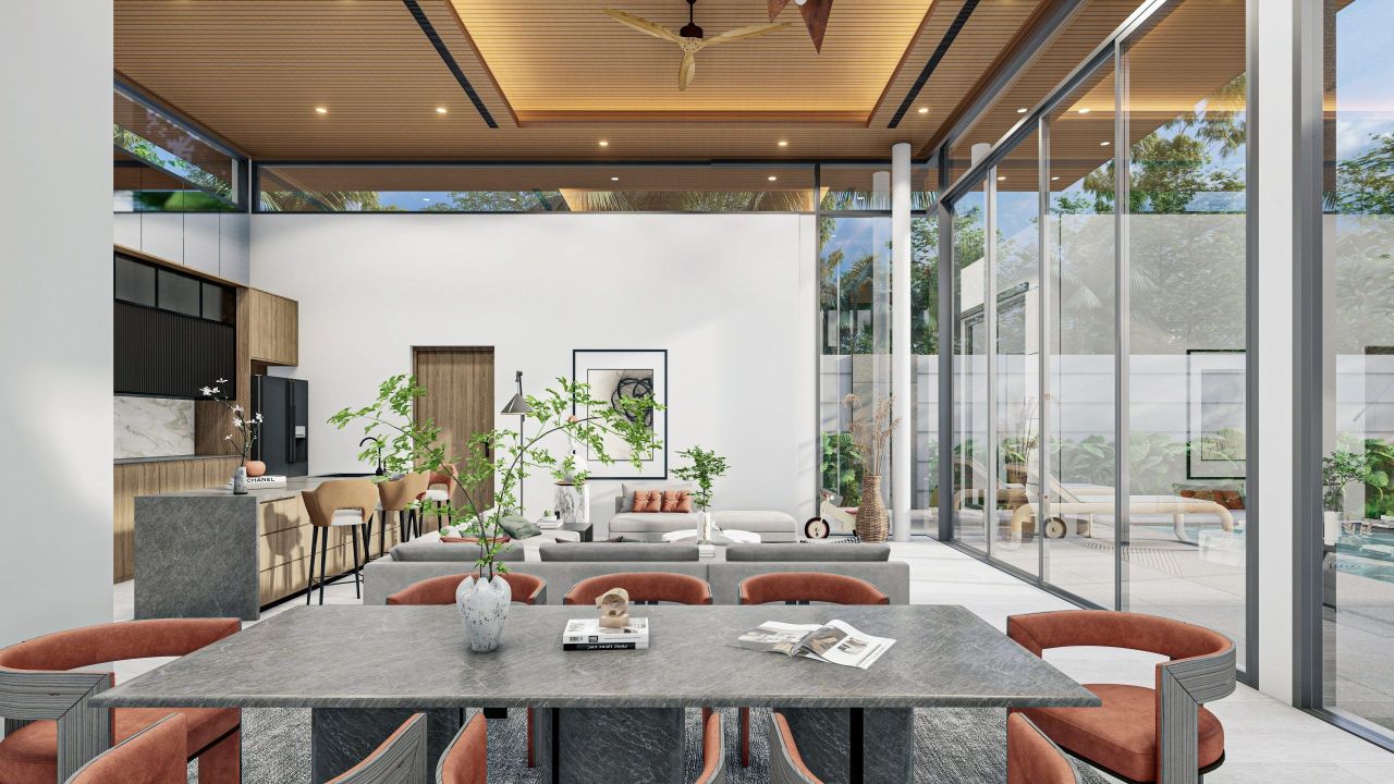 Вилла на пляже Банг Тао, Таиланд, 361 м² - фото 9