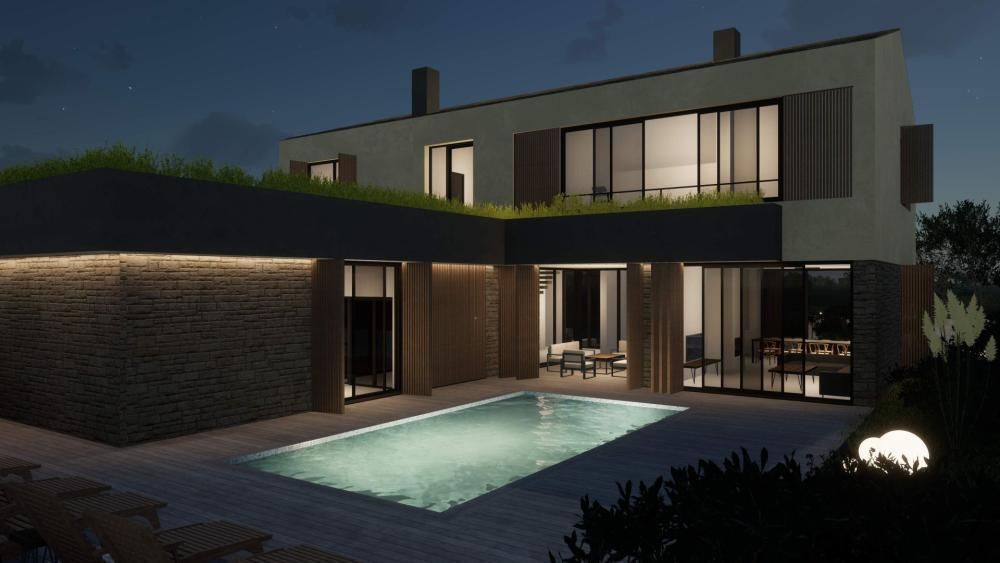 Вилла Gračišće, Хорватия, 390 м² - фото 1