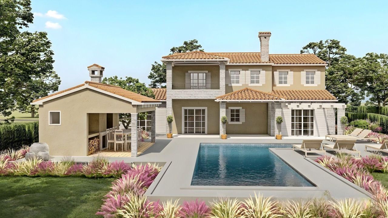 Вилла Višnjan, Хорватия, 220 м² - фото 1