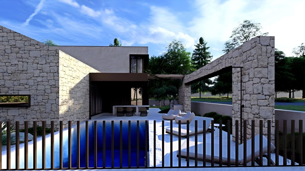 Вилла Karigador, Хорватия, 140 м² - фото 1