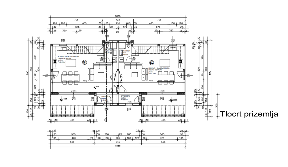 Вилла в Малинска-Дубашнице, Хорватия, 139 м² - фото 1