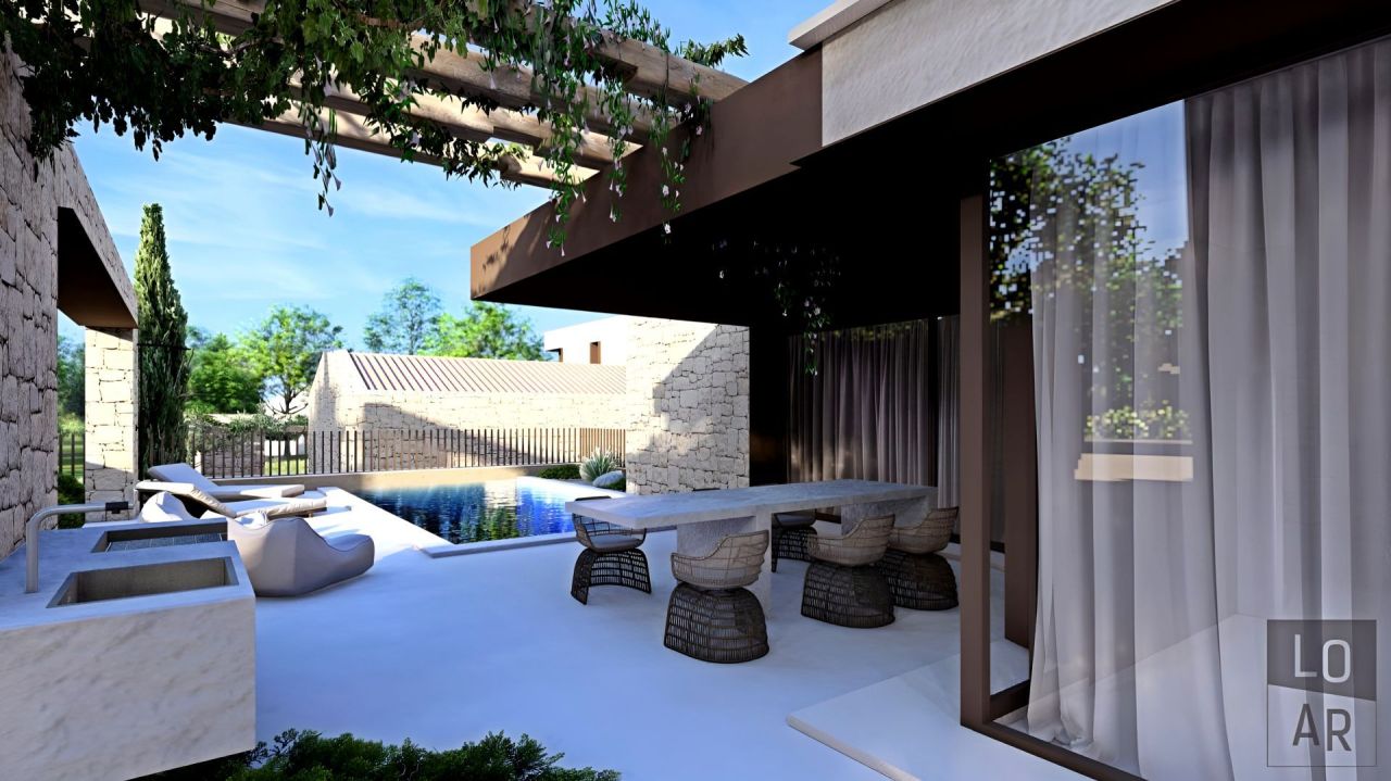 Вилла Karigador, Хорватия, 140 м² - фото 2