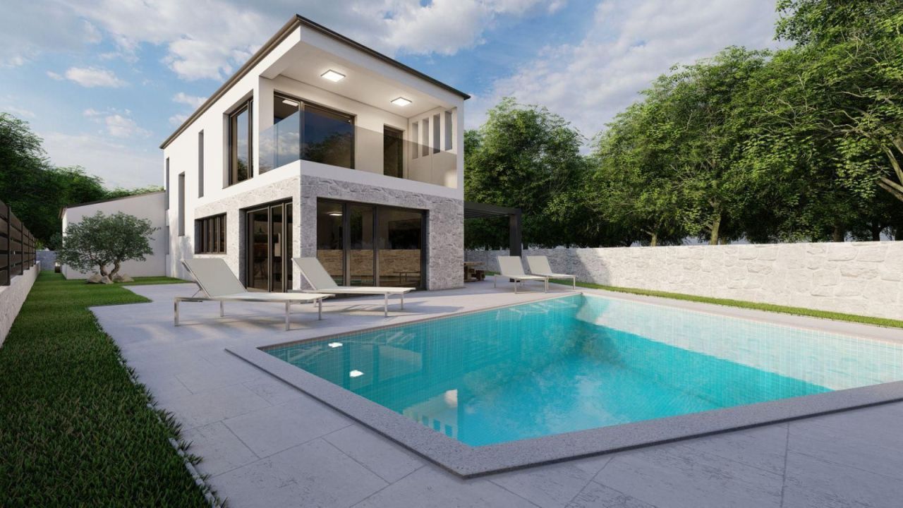 Вилла в Малинска-Дубашнице, Хорватия, 166 м² - фото 3