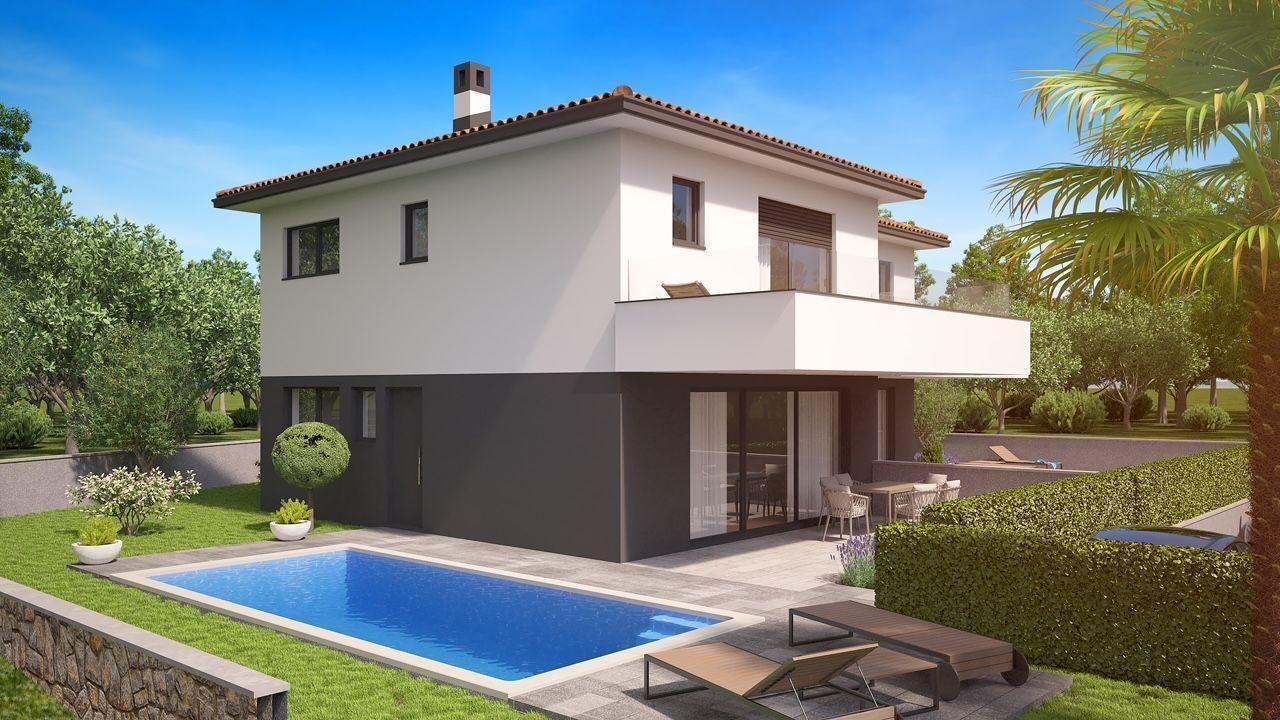 Вилла Malinska, Хорватия, 117 м² - фото 2