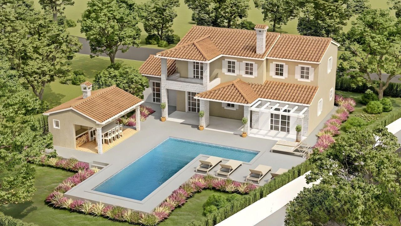 Вилла Višnjan, Хорватия, 220 м² - фото 4