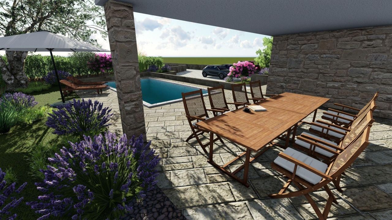 Вилла Kras, Dobrinj, Хорватия, 323 м² - фото 4