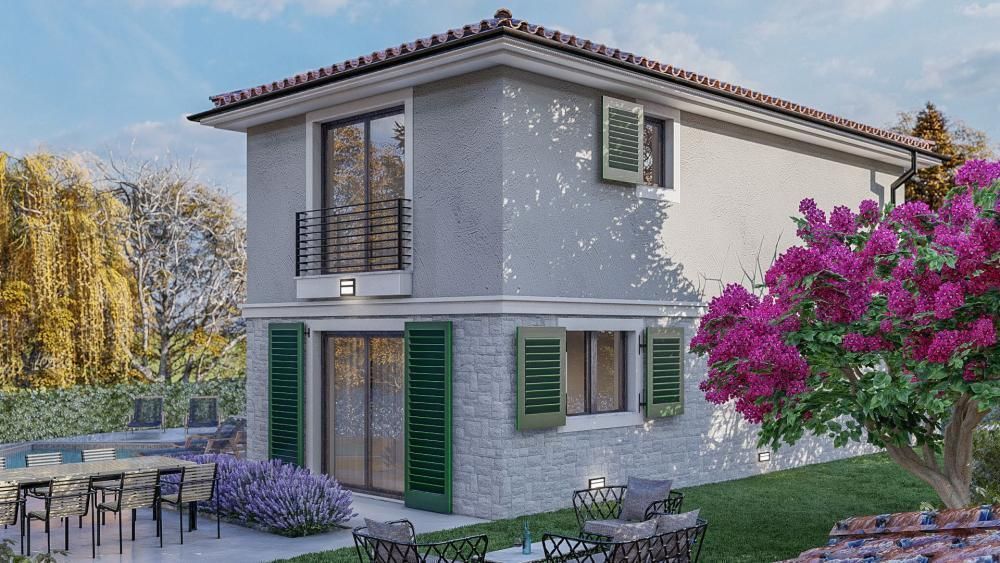 Вилла Mošćenička Draga, Хорватия, 143 м² - фото 5