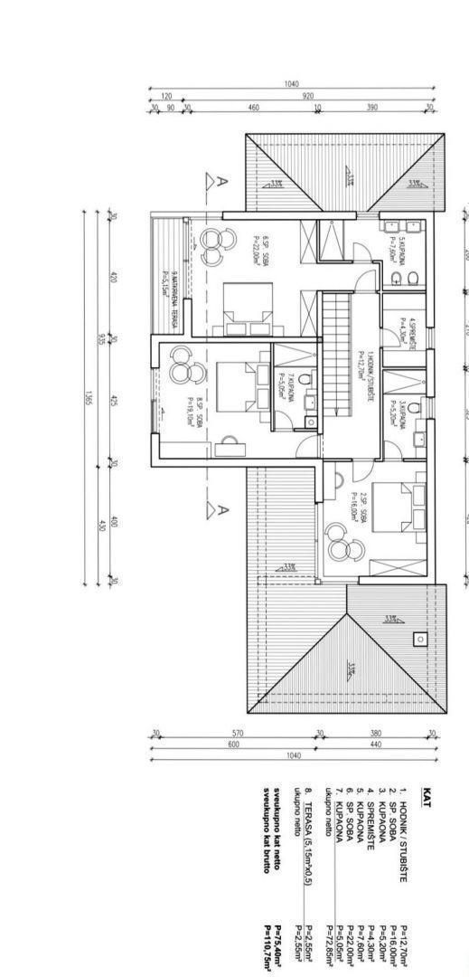 Вилла в Светвинченате, Хорватия, 200 м² - фото 5
