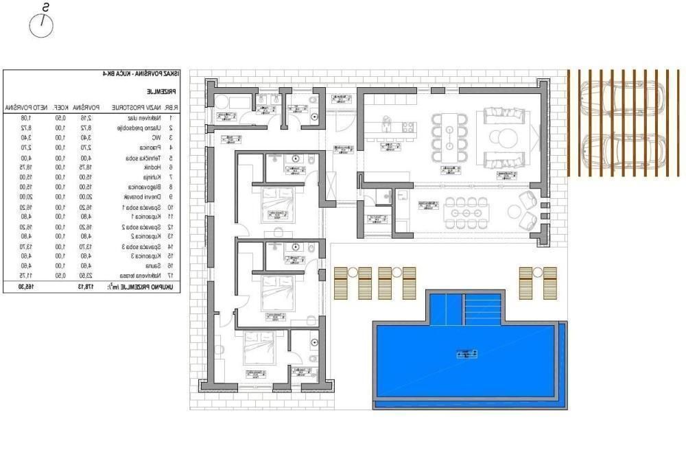 Вилла Višnjan, Хорватия, 178 м² - фото 6