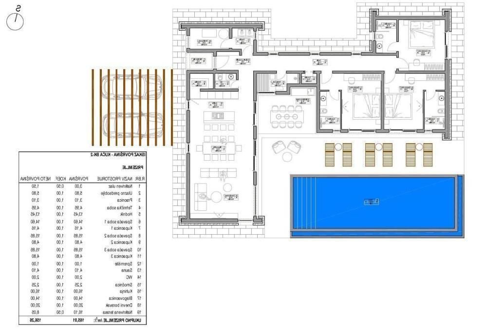 Вилла Višnjan, Хорватия, 167 м² - фото 6