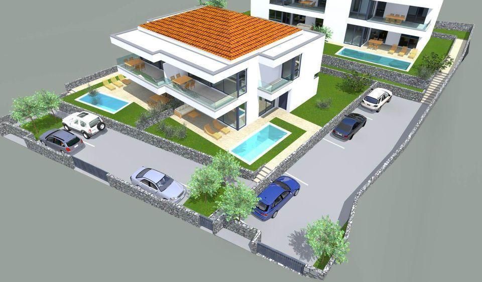 Вилла в Малинска-Дубашнице, Хорватия, 180 м² - фото 6